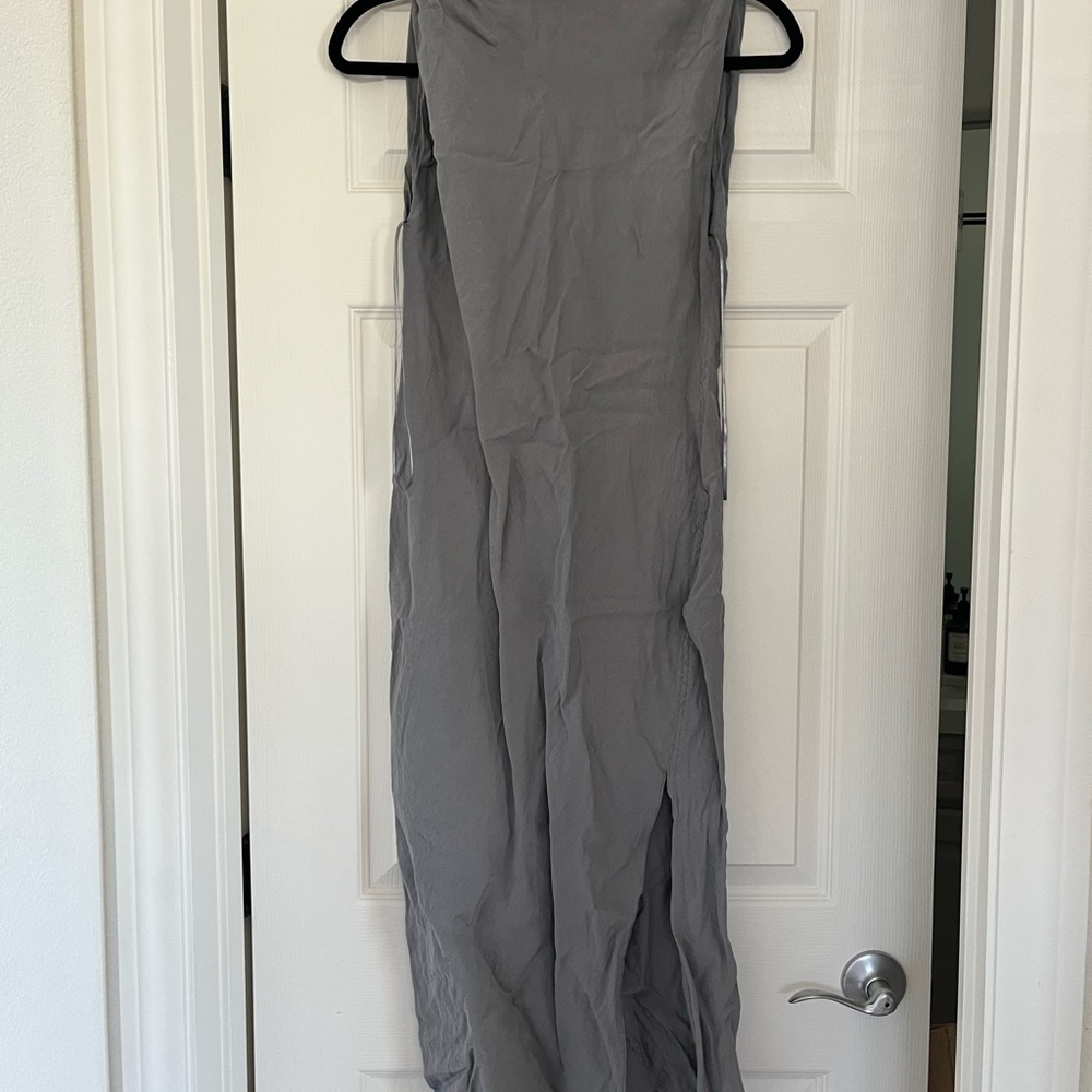 Zara Gray Maxi Dress